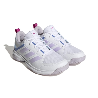 adidas Indoor Court Shoes Ligra 7 white/purple Ladies